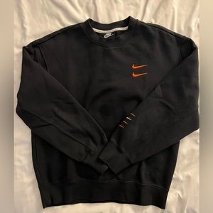 Nike Two / Four Ticks Black Sweater